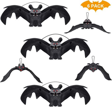 fake bats for halloween